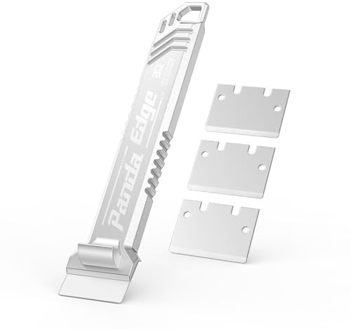 BIQU Panda Edge con Fogli di Bambù Lab Tutte le Stampe 3D in Metallo | Scraper Stampante 3D con 3 Lame Extra