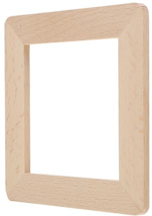 SHOWERORO Tapa de Enchufe y Placa de Pared de Madera Maciza, Protección para Enchufes Individuales, Diseño Esquinas Redondeadas para Uso Doméstico