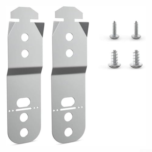Set di fissaggio frontale per lavastoviglie, ferramenta in metallo, ricambio compatibile con Bosch per Siemens e Neff