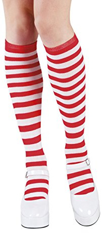 Boland Aptafêtes - AC1700/ROUGE - Chaussettes de clown rouges