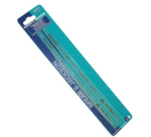 Eclipse Professional Tools 71-418R Hacksaw Blade 2 Pack (18TPI, +30, Bimetal)