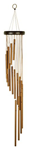 Nature's Melody - Spiral Klangspiel, ca. 35 Zoll/ca. 89 cm, bronzefarben