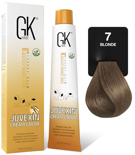 GK Hair Crème Colorante pour Cheveux 100 ml – Coloration Semi-Permanente Nourrissante pour le Styling, Tons Naturels et Intenses, Idéale pour Mèches, Reflets et Résultats Uniformes avec