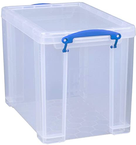 Really Useful 19L Box – transparent, H 48 cm x B 48 cm x T 20 cm