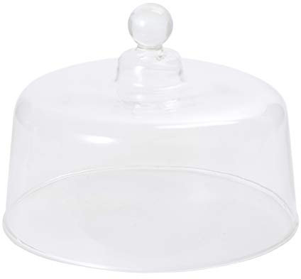 Cabilock 1pezzi Copertura Trasparente per Torte e Frutta Protezione per Dessert con Apertura Rotonda Resistente al Caldo e al Freddo Facile da Pulire e Portatile