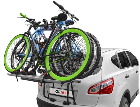 Menabo Fahrradträger 3 Fahrräder für Kia Picanto SA 2004-10 Silber Schwarz