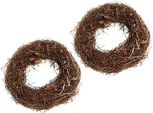 VBS 2er-Pack Reisigkranz Ø 25cm Dekokranz Adventskranz Kranz