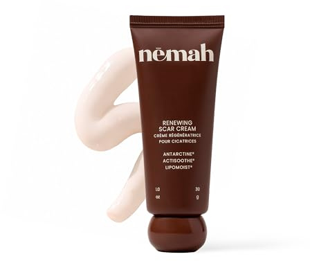 Nemah Restorative Scar Treatment, C Section Recovery, Scar Cream for Surgical Scars, Ideal to Reduce the C Section and Acne Marks, Dermatologist Approved, Antioxidant Rich, Vegan Formula, 1 oz