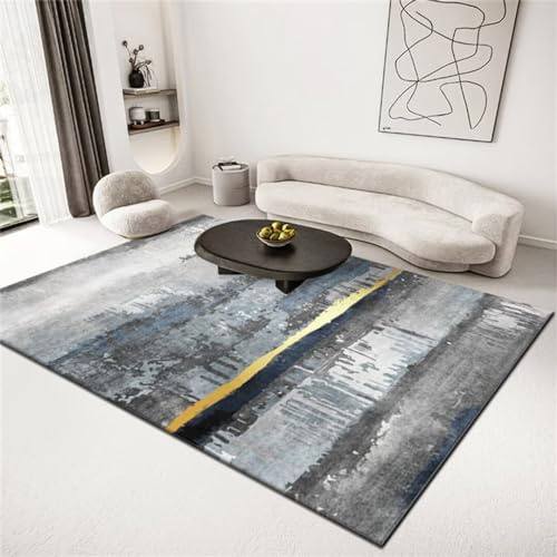 Grigio Alfombra Cocina Alfombra Absorbente De Humedad Antideslizante De Pelo Corto Con Patrón Simple Abstracto De Cocina De Restaurante Fácil De Cuidar Alfombras Alargadas 100X150Cm Alfombras Lavables