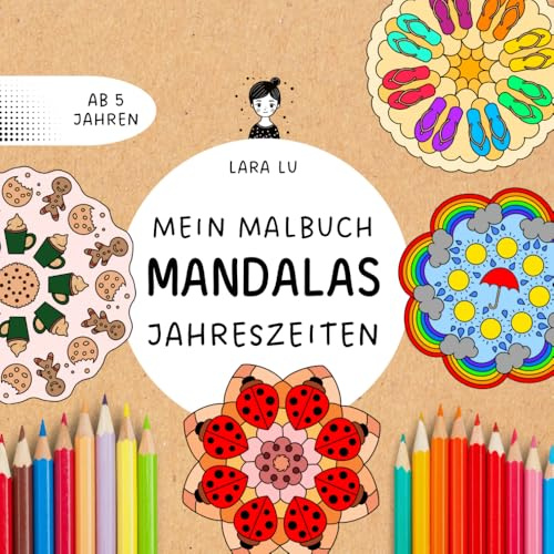 Mein Malbuch Mandalas Jahreszeiten - 55 Motive