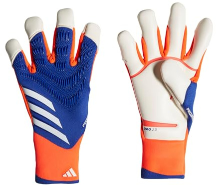 adidas Unisex Predator Pro Hybrid Torwarthandschuhe Lucid Blue/Solar Red/White 11 1/2