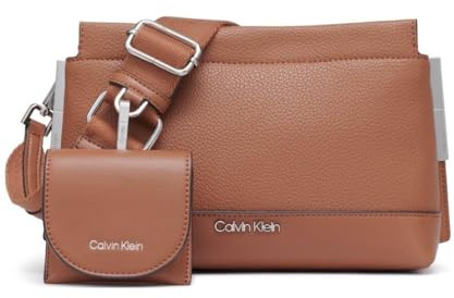 Calvin Klein Bianca Triple Compartment Crossbody Calvin Klein Bianca Umhängetasche mit drei Fächern