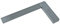 Faithfull Engineers Steel Try Square 150mm (6in) – Precision Ground, Hardened Steel Blade, Accurate Marking, Measuring & Layout Tool for Metalworking & Woodworking