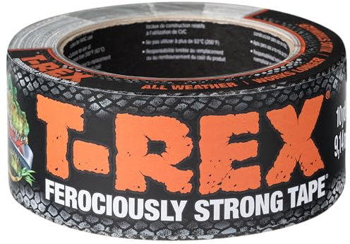 T-Rex 821-01 Armour Tape Extra Strong - Nastro in tessuto impermeabile per riparazioni in interni ed esterni - Nastro adesivo versatile - 48 mm x 9,1 m