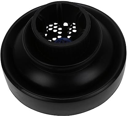 AUTSUPPL Silicone Blow Dryer Diffuser Retractable Folding Environmental Tool for Home Hair Salon High Temperature Resistant Easy to Clean Lightweight and Design Black