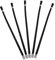DIYEAH 5 Pezzi Ugello Dell'estintore Ugelli Parti Accessori Per Estintori Tubo Flessibile Spray Tubo Spruzzatore Per Estintore Per Auto L'elemento Estintore Gancio Per Estintore Black Pvc