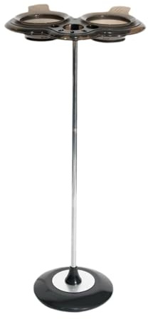 Ciotola per tintura per capelli, in acciaio inox, supporto per parrucchieri e uso domestico, organizer compatto portatile per strumenti per colorare i capelli