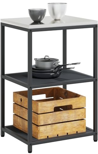 Gecheer 60 x 50 x 92 cm Anthracite Steel Modular Storage Cabinet - Indoor/Outdoor Use, Heat Resistant, Easy Assembly Model874963