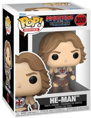 Funko POP! Movies: Masters of the Universe - He-Man | Offizieller Fanartikel und Merch - Vinyl Sammelfigur als Regal Deko - Geschenkidee zum Geburtstag für Fans und Sammler