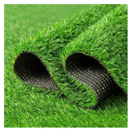 Générique Gazon Artificiel 20mm - Faux Gazon Haute Densité pour Entraînement de Golf, Jardin, Balcon & Terrasse - Tapis Herbe Synthétique pour Décoration Extérieure(2x1 Meters/6.6x3.3 Feet)