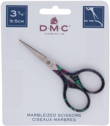 DMC 6127/3 Marbleized Scissor, 3-3/4-Inch, Purple Essence