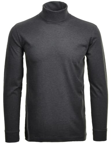 Ragman Pull à manches longues pour homme - Gris - M