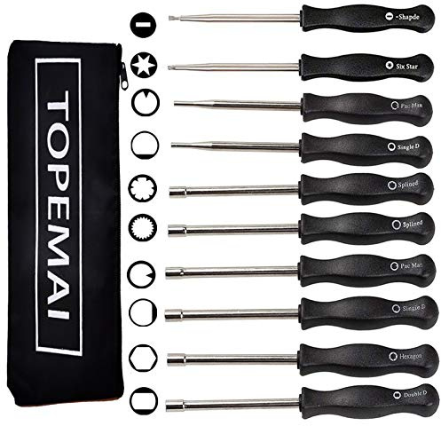 10 Pcs Carburetor Tune up Adjustment Tool Screwdriver Kit for Common 2 Cycle, Small Engine