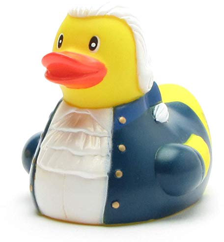 Duckshop I Georg Washington Duck I - Pato de baño (11 cm)