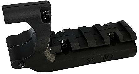 HWZ Airsoft Clot 1911 M1911 45 Pistol Picatinny 20mm Under Rail Mount Pistol Rail Adapter Mount Accessories