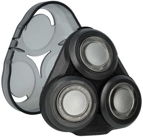 vhbw Ersatz-Scherkopf kompatibel mit Philips S5380 | S5390, S5400, S5420, S5510, S5560, S5570, S5571, S5230, S5013, S5100 Elektrorasierer, Schwarz