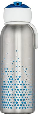 Mepal - Thermoflasche Flip-Up Campus - Isolierte Trinkflaschen für Kinder - Edelstahl Thermosflasche - 9 Stunden heiß & 12 Stunden kalt - BPA-frei - 350 ml - Blue