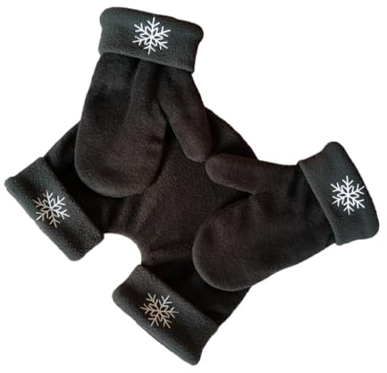 BEALIFE 3 pack/lote guantes de patrón delicado y resistente al color para salidas de invierno guantes de algodón seguros para parejas amantes mitones 3 uds guantes