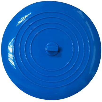 BBTISG Tappo in Silicone per Vasca da Bagno, 15cm Universale Extra Large Tappo di Scarico per Cucina Bagno e Lavanderia Copertura di Scarico Della Vasca da Bagno (blu)