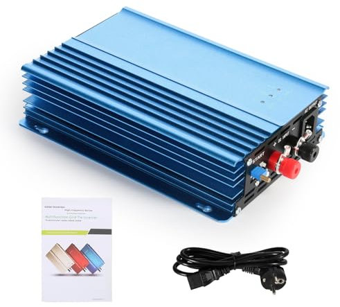 Jadeshay Grid Tie Inverter 24V, 500W Netzgekoppelter Wechselrichter 24V MPPT Solar Wechselrichter Sinus AC220V Ausgang Wechselrichter Balkonkraftwerk Für Solarmodul, Einstellbare Batterieentladung