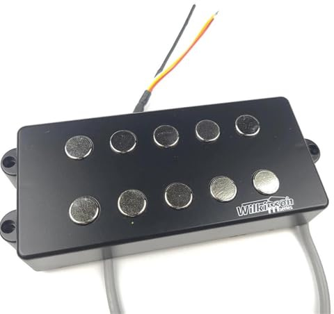 Tonabnehmer Pickups Set 5 Saiten Elektrische Bass Gitarre Pickup Für Fünf Saiten Großen Sound Fit Bass Pickups