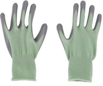 Guanti in nitrile verde M - Uso interno ed esterno