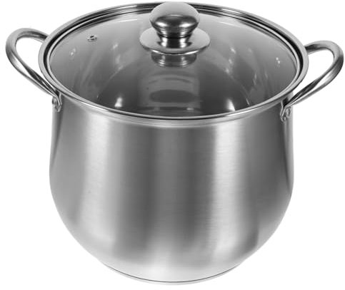 MAGICLULU Deep Stockpot Lid for Pot Frying Pan Cookware Handle Small Stockpot for Cooking Random Style