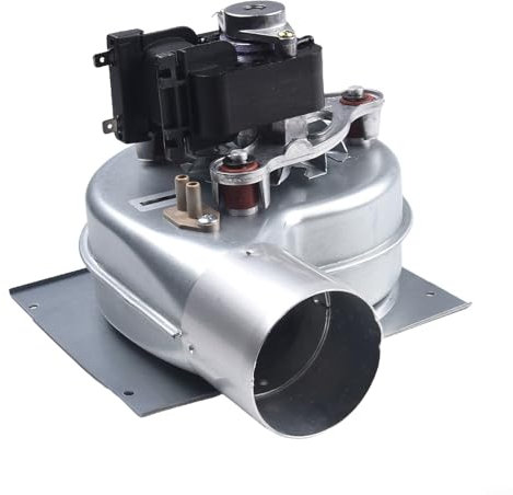 Ventilador de chimenea de 35 W, resistencia a la temperatura y bajo nivel de ruido, 220 V, ventilador de estufa de leña, ventilador de horno de calefacción de 10 x 10 x 15 cm