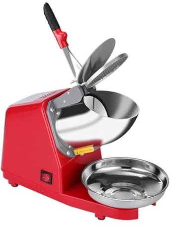 Milageto Electric Shaved Ice Machine Ice Crusher für Home & Commercial Use Party Bar
