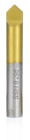 1pcs Key Cutter TiN Coated HSS Flat Knife Drill Bit 95-110 Degree For Key Cutting Machine Parts Key Milling Machine Guide Pin(6x95 Degree)