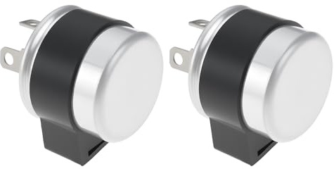 EMSea 2 St¨¹cke 2Pin Blink Relais 12V 21W Geeignet f¨¹r Roller Motorr?der Quads