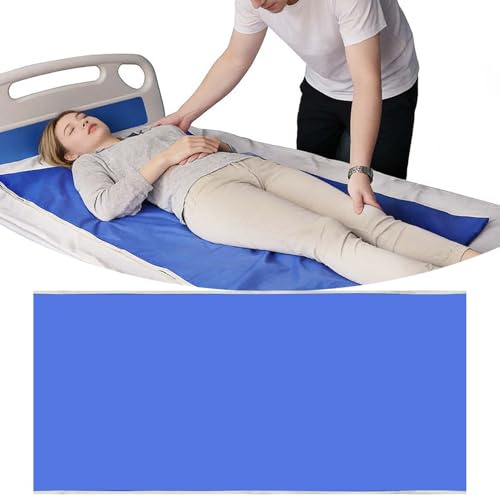 Slide Sheets for Moving Patients on Bed, 75x180cm Sliding Sheets for Bed Mobility, Transfer Blanket to Assist Patient Turning, Lifting & Transfers, for Cars Wheelchairs Hospitals Home Care