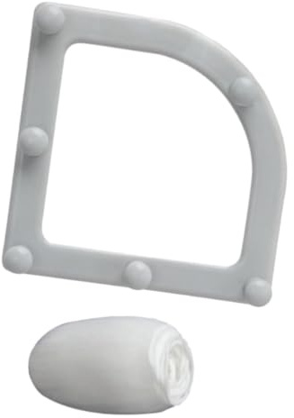 UKCOCO Support Triangulaire pour Passoire D'évier D'angle en Pp et Pe avec Drainage Fluide et Capacité de Charge Stable, pour Évier Cuisine ou Salle de Bain