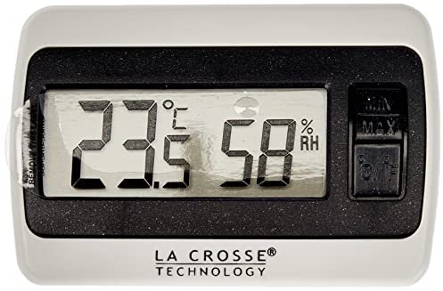 La Crosse Technology Petit Thermomètre Hygromètre Blanc La Crosse Technology Ws7005- WHITE 6 x 1,3 x 4 cm