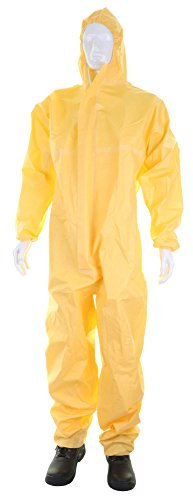 SMS DISPOSABLE COVERALL YELLOW M