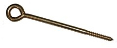 Ring- und Schraubhaken Durchmesser 12mm 230 - Set mit 10 Stück Stahl 230 mm