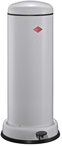 Wesco AbfallSMLR Big Baseboy Abfallsammler, Edelstahl, Cool Grey, 38 x 38 cm