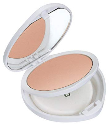 Deborah Milano - Fondotinta Compatto Formula Pura SPF 15 con Ingredienti Naturali, 01 Fair, Effetto Antiossidante e Coprenza Modulabile, Dona una Pelle Protetta e Uniforme, 10 gr