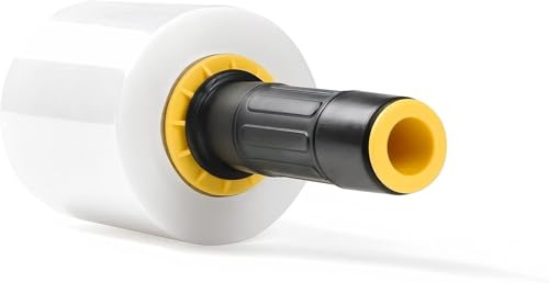 RAGO® Stretchfolie Set Mini Rollen I Transparent Folie für möbel Stretch Folie Palettenfolie Handfolie Wickelfolie (‎1x Transparent 0,43kg - inkl. Handsprender)