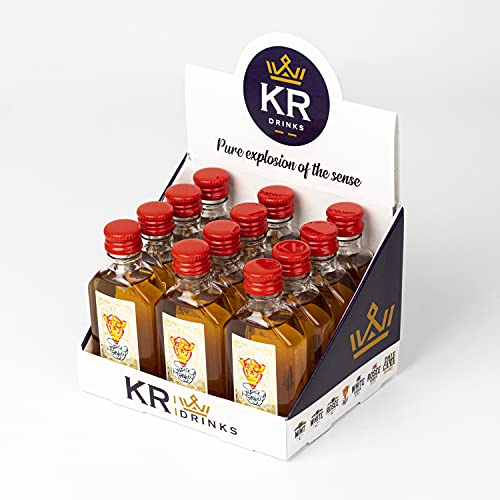 Spice Monkey - 12 Botellas Miniatura Licor de Whisky, 50ml